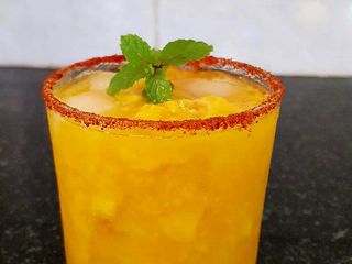 Virgin mango margarita