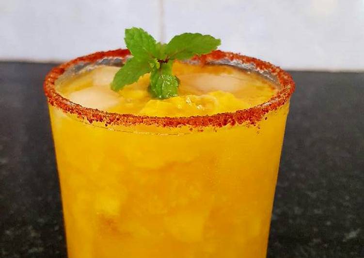 Step-by-Step Guide to Make Favorite Virgin mango margarita