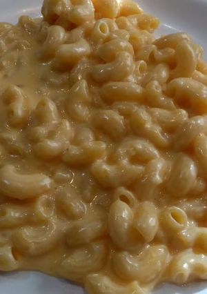 Una foto de Mac and cheese