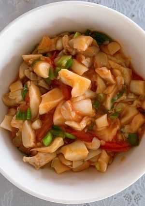 Hình của món Thịt sốt cà chua (chay).