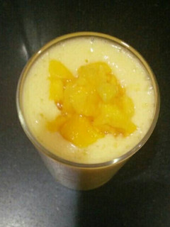 A picture of Mango Lassi.
