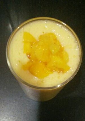 A picture of Mango Lassi.