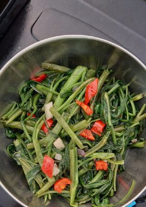 Foto resep Cah kangkung ala tju