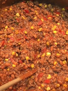 A picture of Teddy's Homemade Chili.