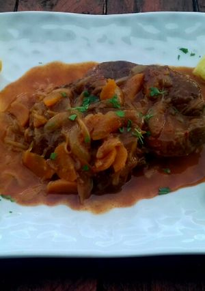 Une photo de Jarret de bœuf façon Hongroise