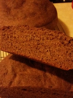 A picture of Carol's 100% Organic Whole Wheat Bread.