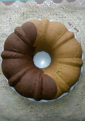 Foto resep Bolu (Sederhana) Dua Rasa