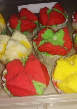 Foto resep Bolu warna warni