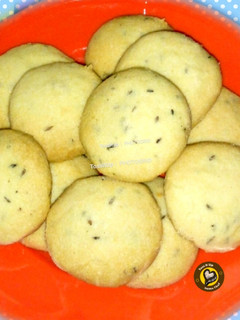 A picture of Cumin Cookies Jeera biscuits.