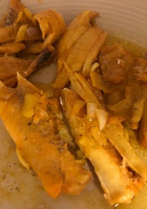 Una foto de Bacalao guisado