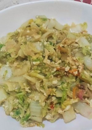 Foto resep Tumis Sawi Putih dan Telur