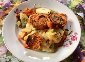 Una foto de Pescado al horno SS (Sencillo y Sabroso 🐟✨)