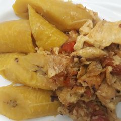 A picture of Boiled ripe plantain.