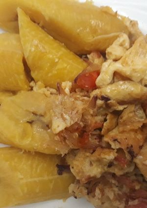 A picture of Boiled ripe plantain.
