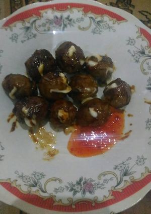 Foto resep Bakso Panggang Asam Manis
