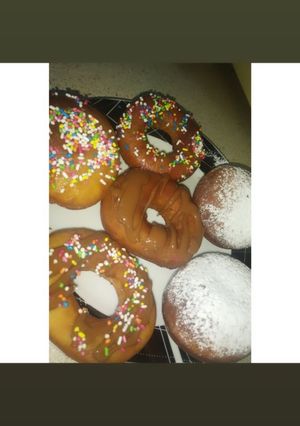 Φωτογραφία της συνταγής 🍩 Αφράτα Donuts 🍩