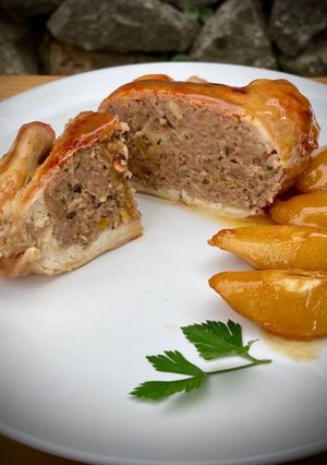 Una foto de Picantones Rellenos; Receta Navideña 🎄