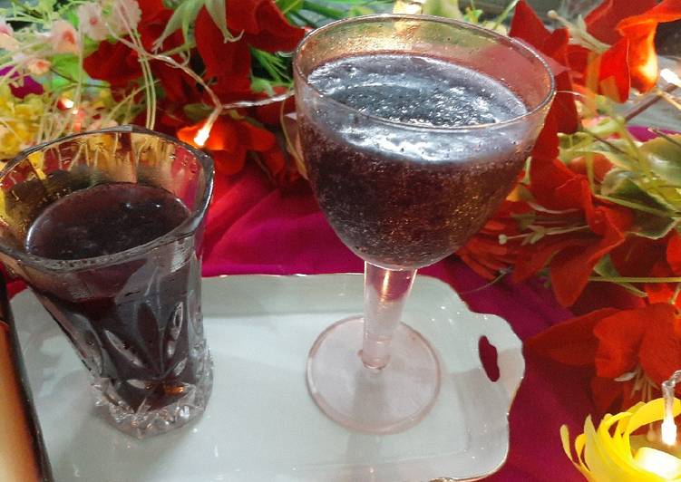 Step-by-Step Guide to Make Speedy Black mulberry drink