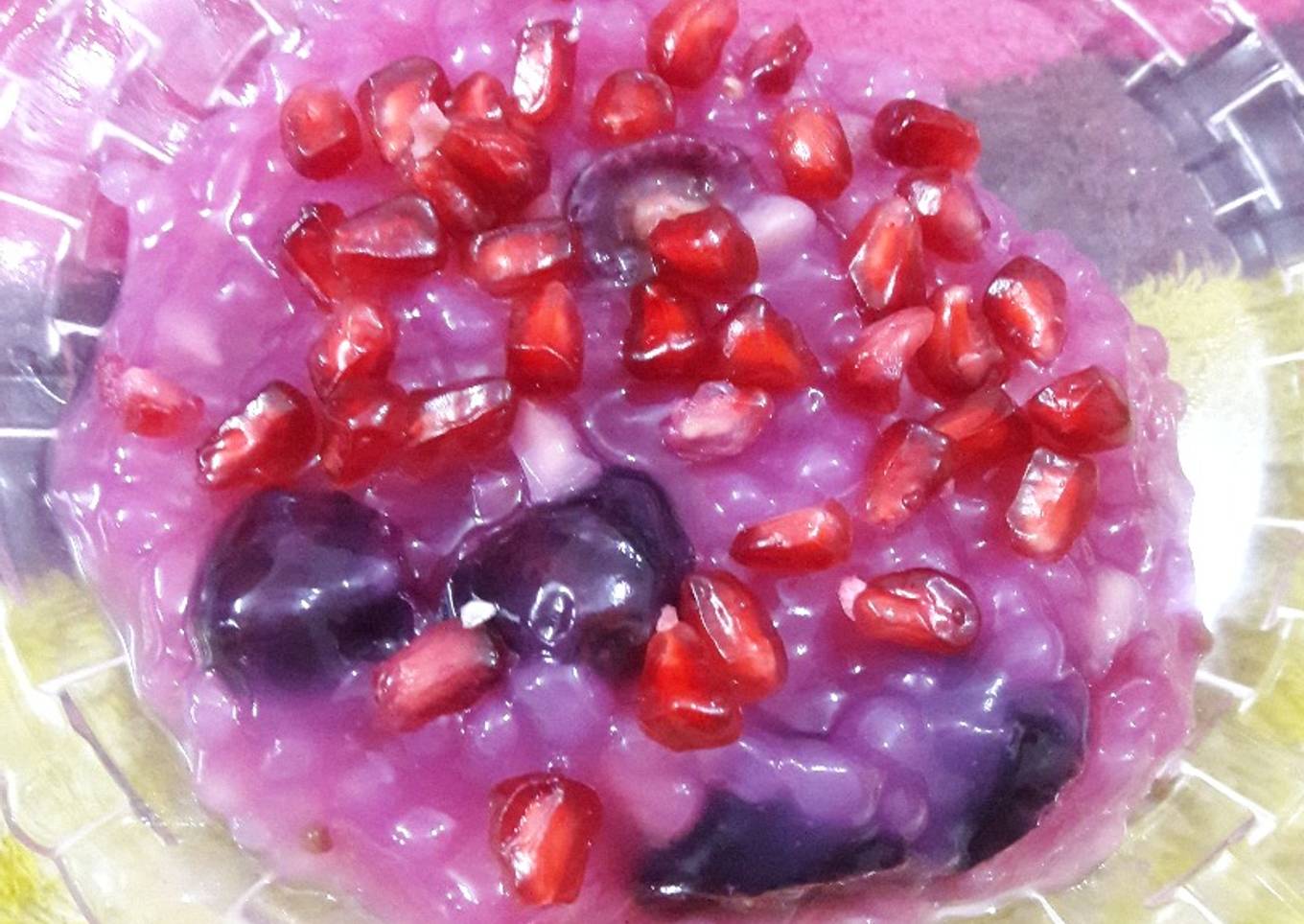 Fruity pudding