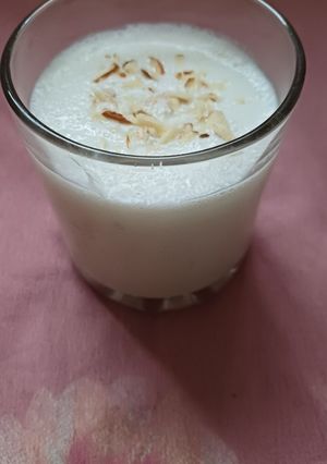 A picture of Dry fruit lassi.