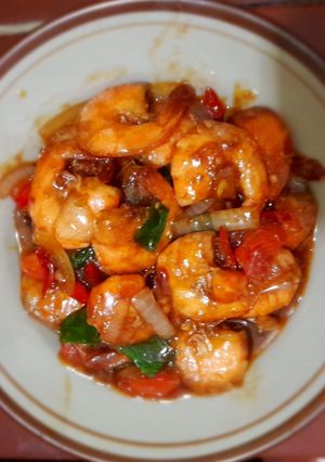 Foto resep Udang Saus Mentega Ala-ala