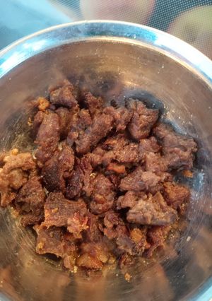 عکسی از دستور چلو گوشت زرندی هخامنشی