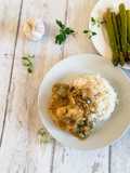 Creamy Garlic Chicken & Mushroom