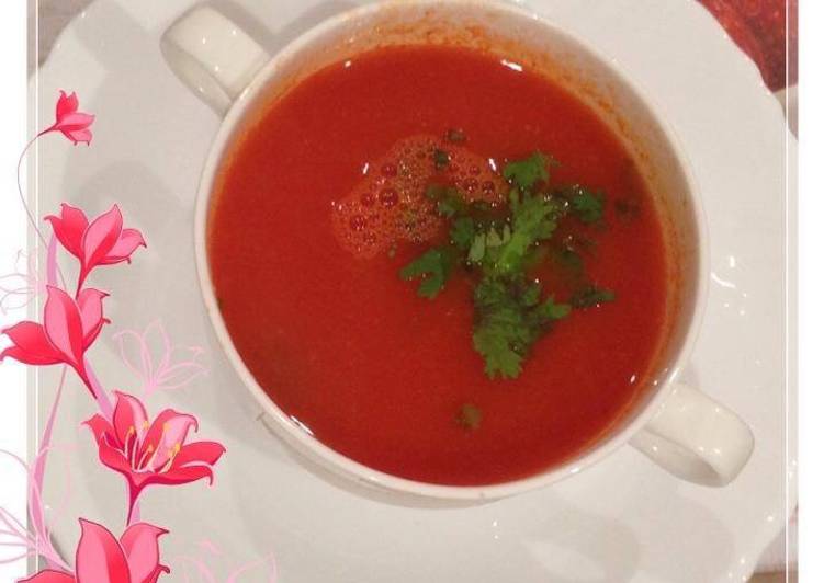 Simple Way to  Tomato soup