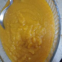 A picture of Soji ka halwa.