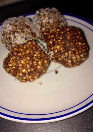 Mandulagolyó quinoával.🍥 recept fotója