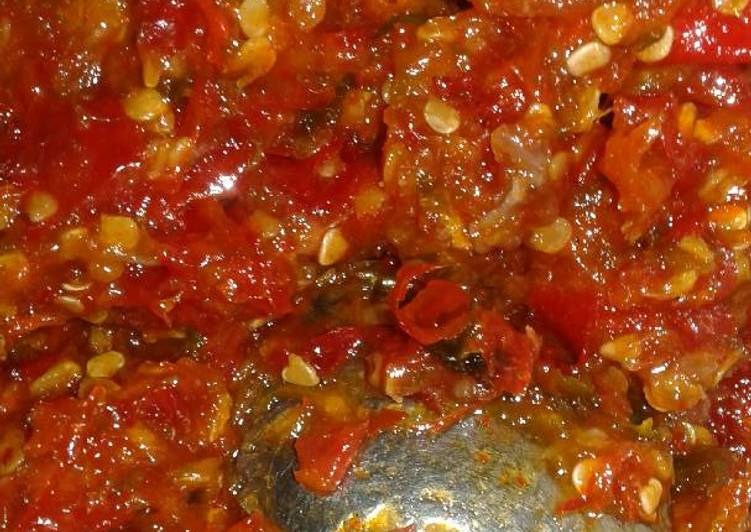 Resep Sambel cobek Anti Gagal