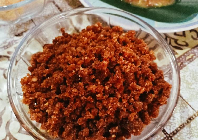 Cara mudah Membuat Sambal Pecel Homemade, Sempurna
