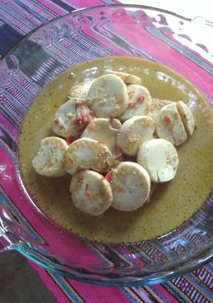 Foto resep Putih telur ayam masak santan