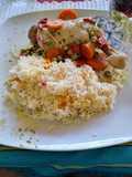 Pollo arvejado