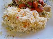 Una foto de pollo maggi