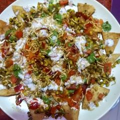 A picture of Papri chaat.