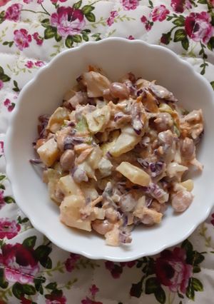 عکسی از دستور سالاد فصل