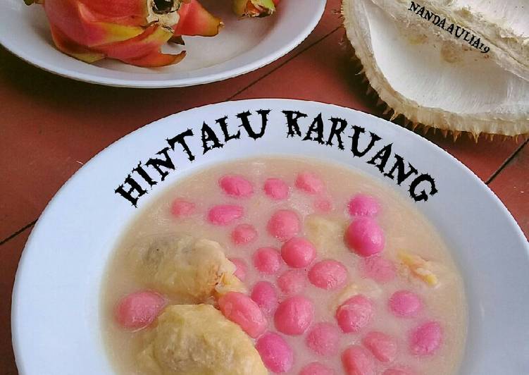 Hintalu karuang kuah durian