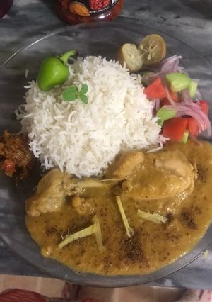 A picture of Chane ki daal.