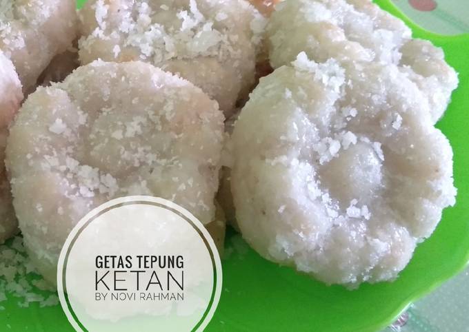 Resep Getas Tepung Ketan Oleh Novi Rahman Cookpad