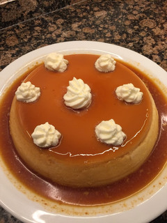 Una foto de Flan de queso Mascarpone