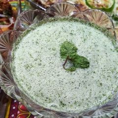 Podina raita A picture of Podina raita.