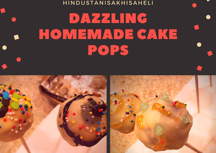 Dazzling Homemade Cake Pops