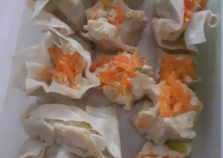 Somay / Pangsit Udang Ayam