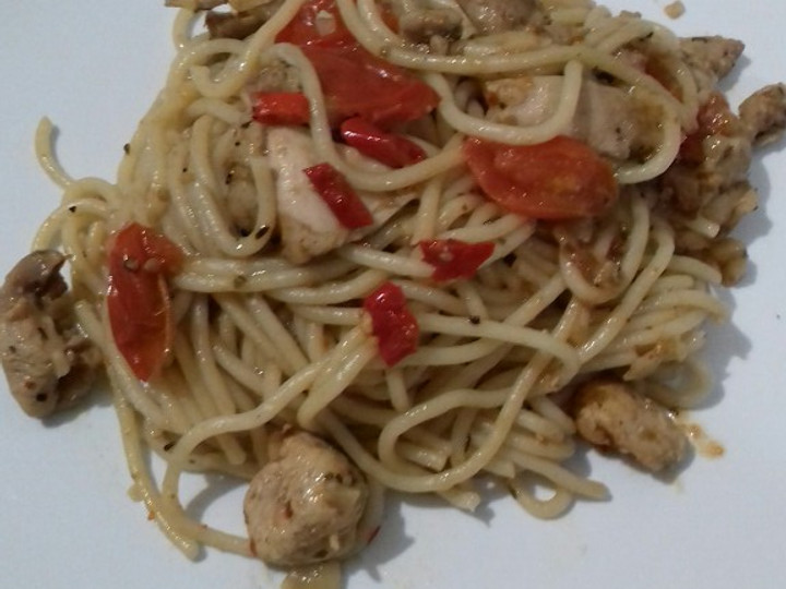 Langkah Mudah untuk Membuat Spaghetti aglio E olio😍 Anti Gagal