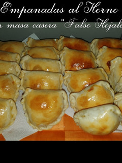 Una foto de Empanadas al Horno Con masa casera "Falso Hojaldre"
