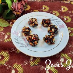 A picture of Whole Peanut Laddoos.