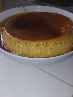 Una foto de Flan de coco