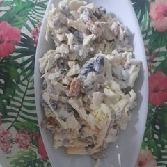 A picture of Russian salad.
