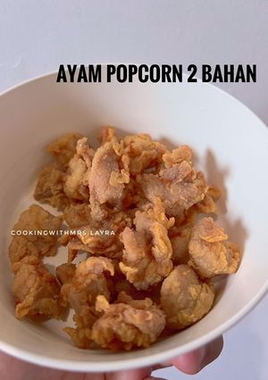 Foto resep Ayam Popcorn 2 Bahan